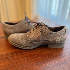 Roan by Bed Stu Women’s Oxford Wingtip Brown Shoes Size 8